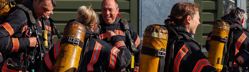group of firefighters
