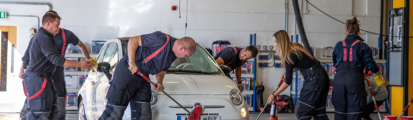 firefighters hosting car wash