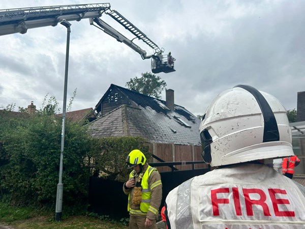 Fire in Bassingbourn