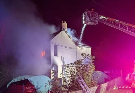 House fire in Deeping Gate