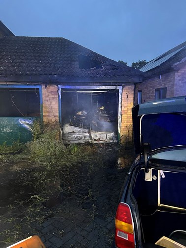 House fire in Doddington