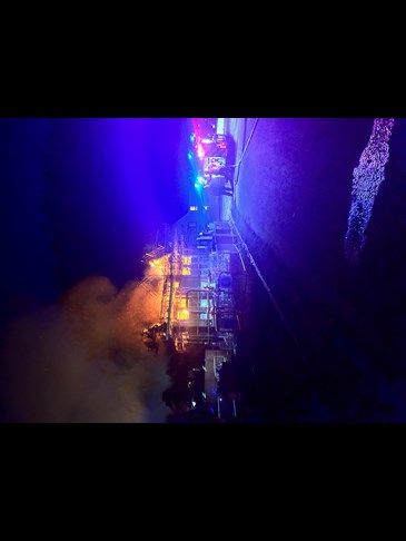 Building fire