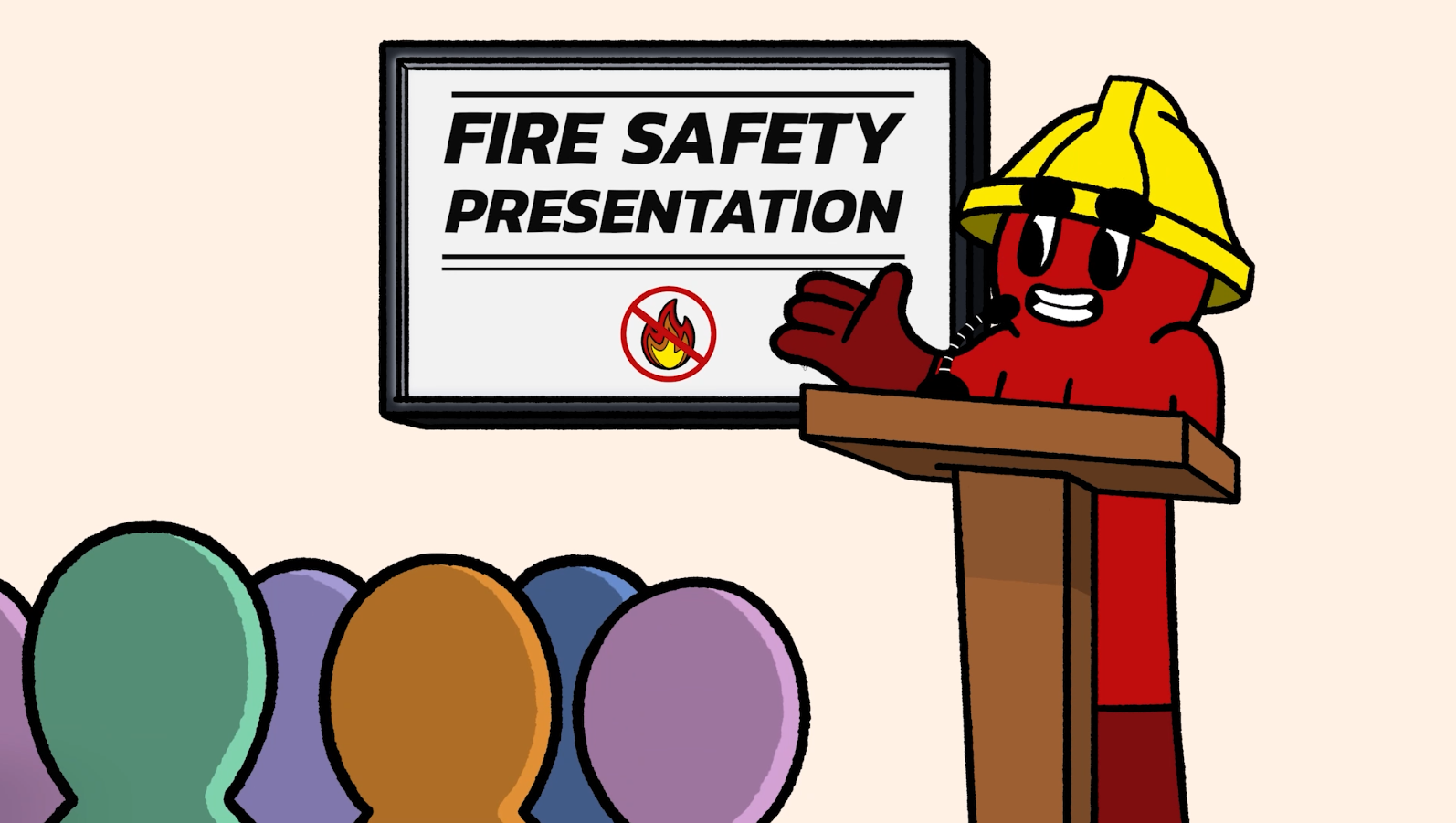 Fire Safety Presentation animated