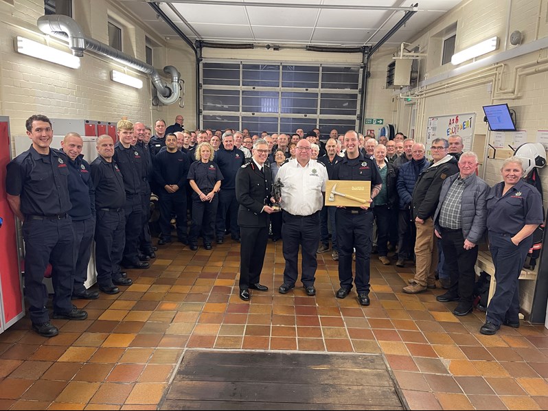 Russell retirement presentation