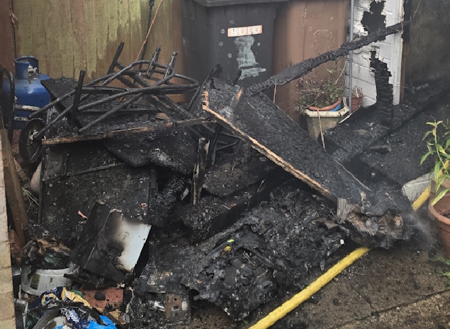 Fire damage